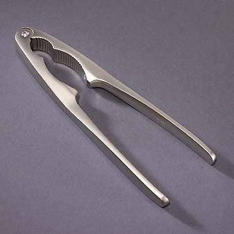 Edelstahl Nußknacker Knackt auch harte Nüsse!