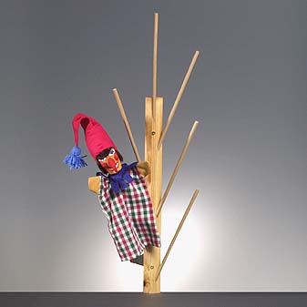  Aus dem Weg, aber trotzdem im Blick. Für 6 Kasperpuppen.