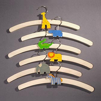 6 Kleiderbügel Wilde Tiere Aus einem kleinen über 70 Jahre alten Familienbetrieb in der Eifel.