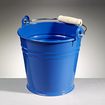 Kinder-Blecheimer Volumen 1,75 Liter.