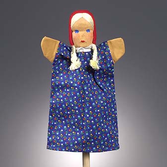 Rotkäppchen Von Hand geschnitzt.