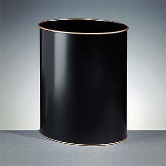 Papierkorb schwarz von Lady Clare Aus Leicestershire, England.