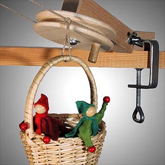  Ein Verkehrsmittel für Puppen, Spielzeug, Nachrichten und vieles mehr.