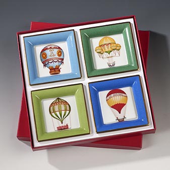Montgolfieren-Aschenbecher 11x11 