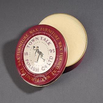 Town Talk Möbelwachs Aus Bienen- und Carnaubawachs sowie natürlichen Ölen hergestellt.