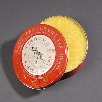 Town Talk Orangenwachs Aus dem Öl von Orangenschalen. Verströmt einen erfrischenden Duft.