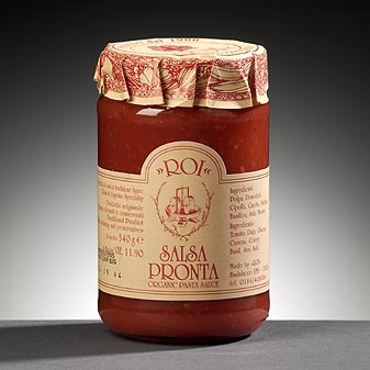 ROI Salsa Pastasauce Gebrauchsfertige Tomatensauce aus kontrolliert ökologischem Anbau.