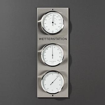 Barigo Aussen-Wetterstation Zur Anbringung im Freien geeignet.