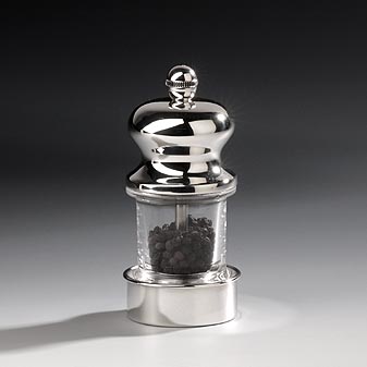 Peugeot-Peffermühle Sterling Mahlwerk aus oberflächenveredeltem Spezialstahl.