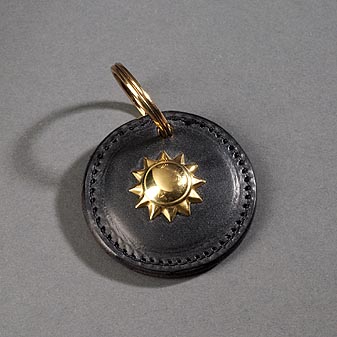 Leder-Schlüsselanhänger 