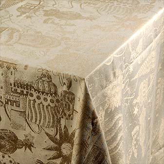 Kleine Tischdecke Folies 90x90 Damast-Tischdecke in hervorragendem Preis-Leistungs-Verhältnis.