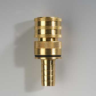 Schlauchkupplung Gummischlauch Herkömmliche Schlauchkupplungen sind nicht für Gummi geeignet.