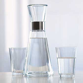 Rosendahl Karaffe m. 2 Gläsern Moderner Klassiker von Eric Bagger.