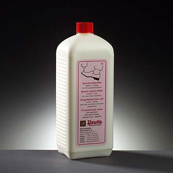 Schuhputzmittel für Maschine 1 Liter farblose Lederpolitur zum Nachfüllen