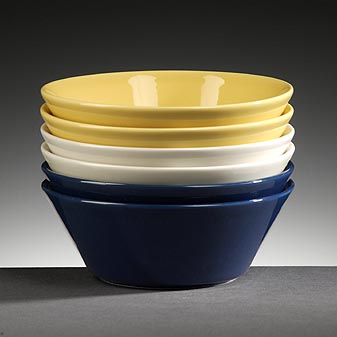 2 Arabia Schalen Die drei Farben können frei kombiniert werden.