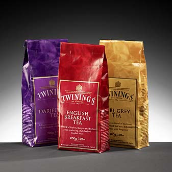 Twinings Tee 200 g Beutel Earl Grey: Nur Original von Twinings. Und Darjeeling und Breakfast.