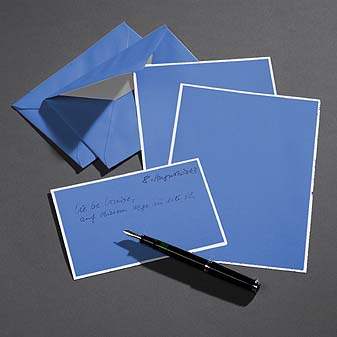  Crown Mill Briefkarten oder -bögen. In 6 Farbkombinationen.