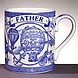 Huge Mug - Kaffeebecher - Father aus der Blue Room Collection von Spode Für Väter mit großem Durst: Ein halber Liter Fassungsvermögen.