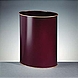 Papierkorb rot Höhe 27,9 cm.