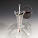 Dekantierthermometer Speziell zur Temperaturmessung von Wein in der Flasche oder Karaffe.